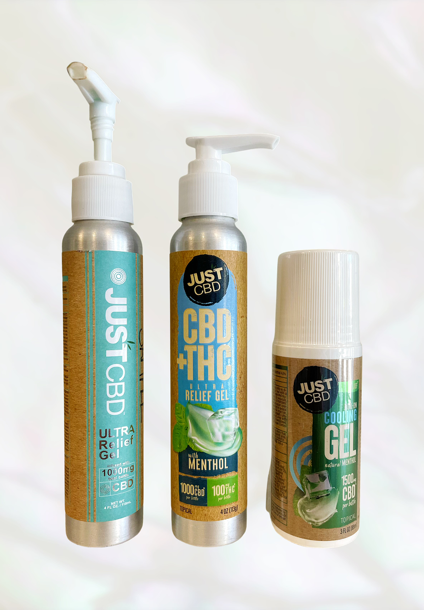 JustCBD + Ultra Relief Gel