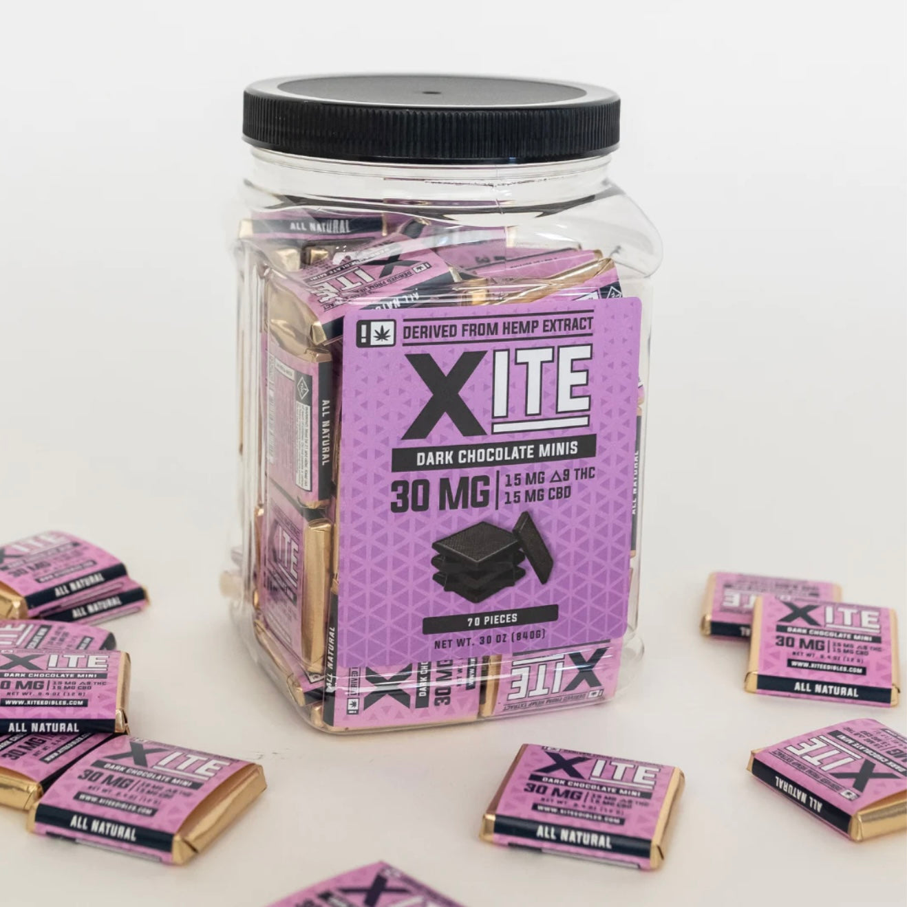 XITE Dark Chocolate BAR Mini